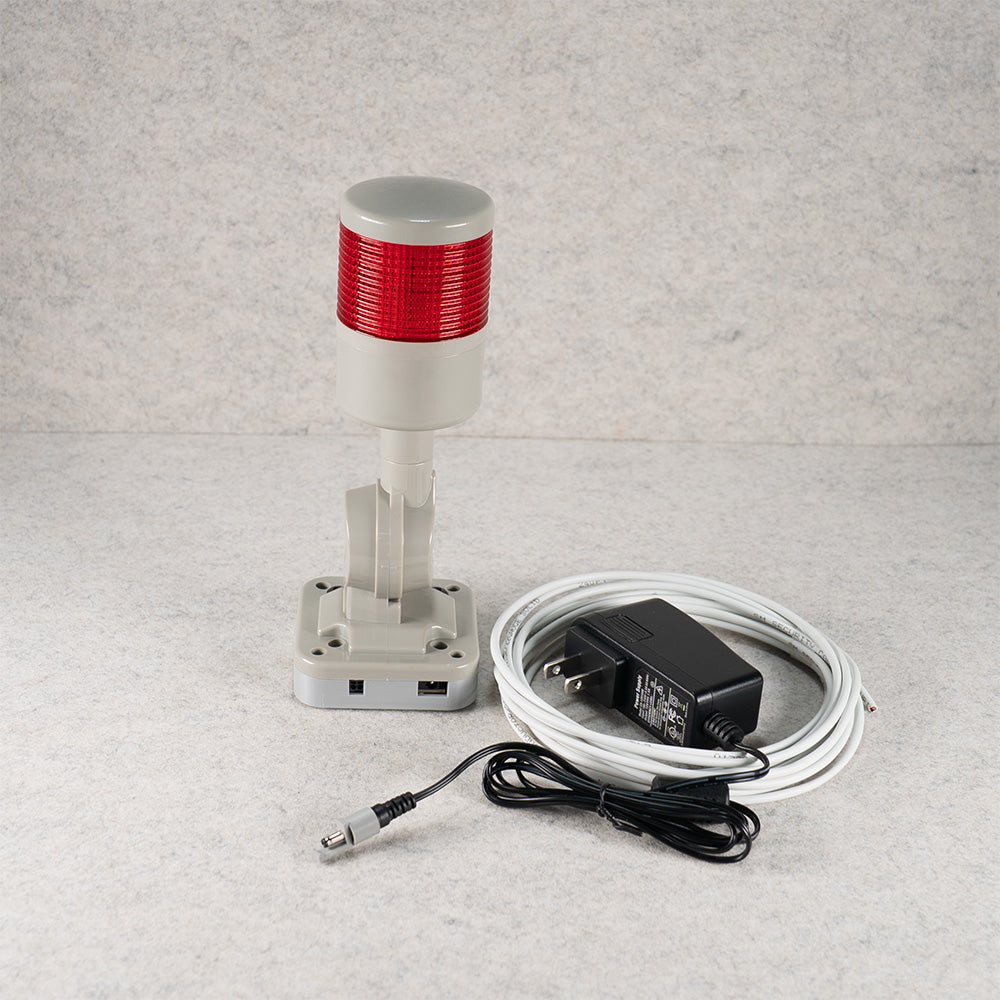 RL15 Remote Light/Siren Red with Pole - For use with PFS16R