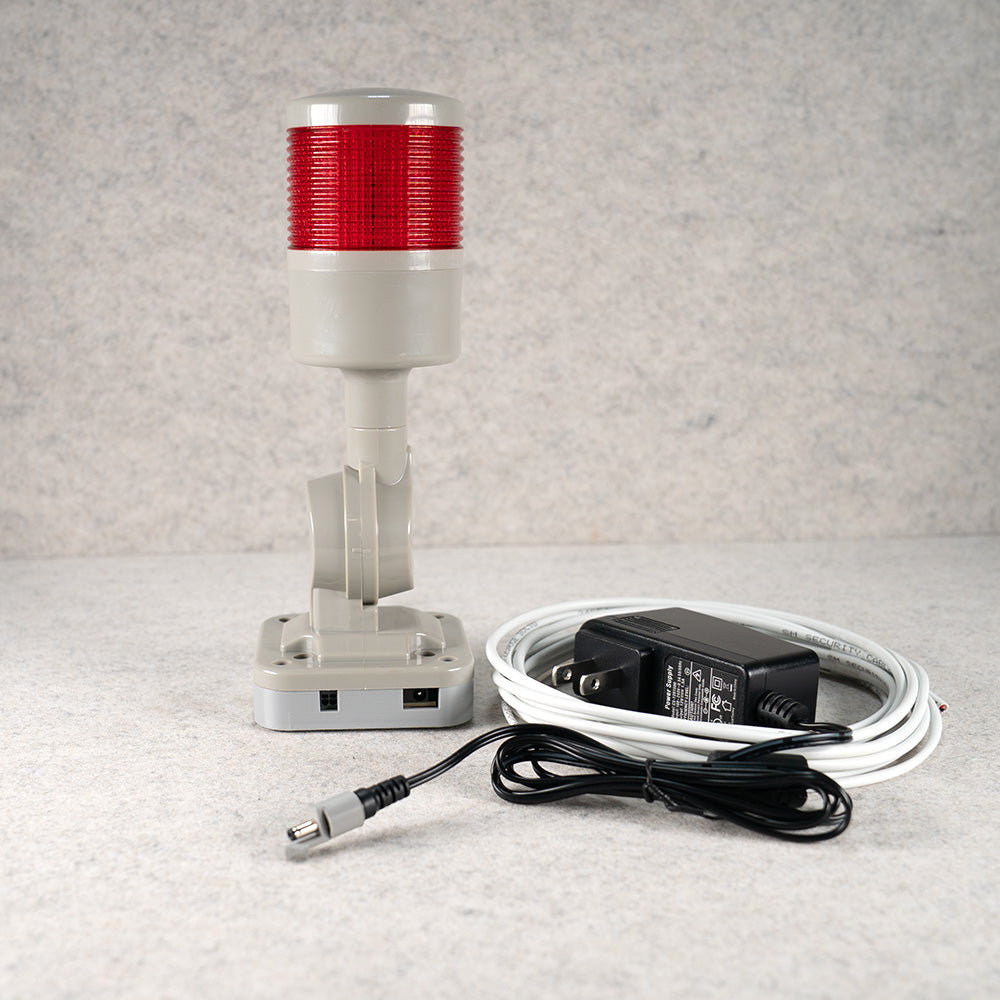 RL15 Remote Light/Siren Red with Pole - For use with PFS16R