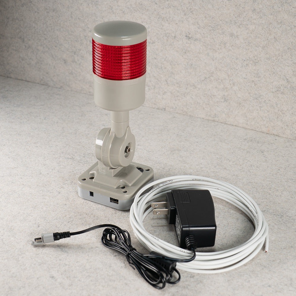 RL15 Remote Light/Siren Red with Pole - For use with PFS16R